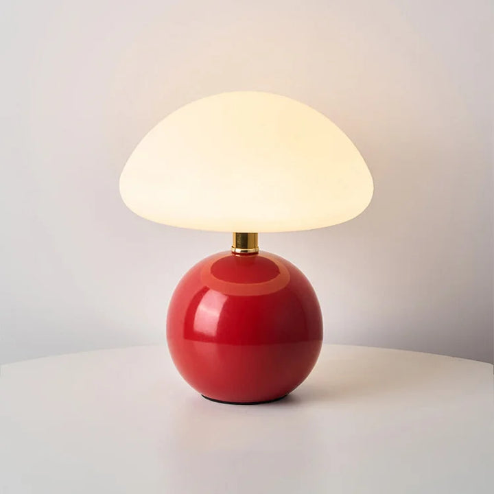 Fransk Krem Sopp Lampe | Luvikno