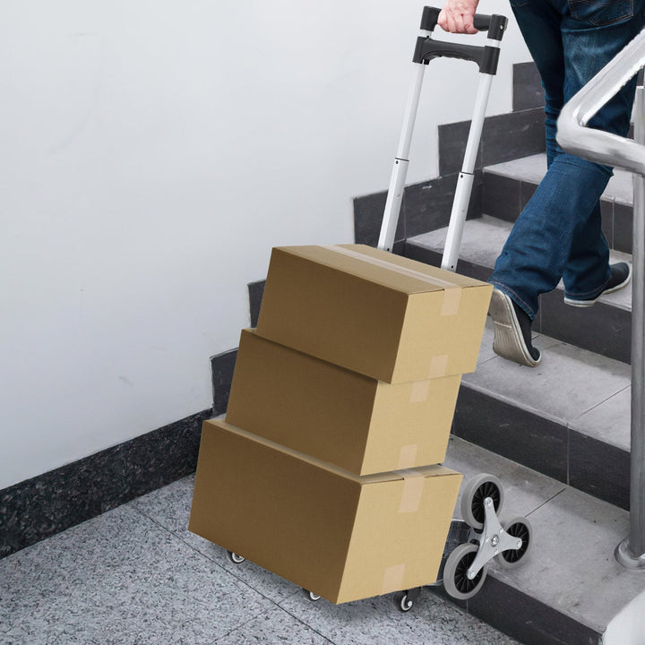 Trappetransportvogn Sammenleggbar Trappetruck opptil 75kg | Luvikno