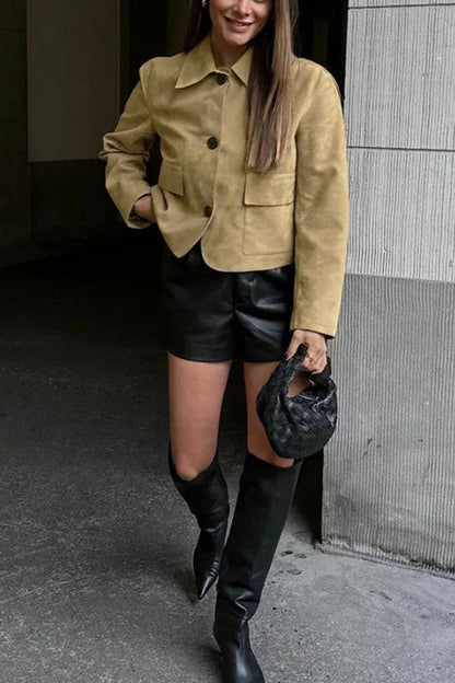 Luvik | Nubuck-muoti takki