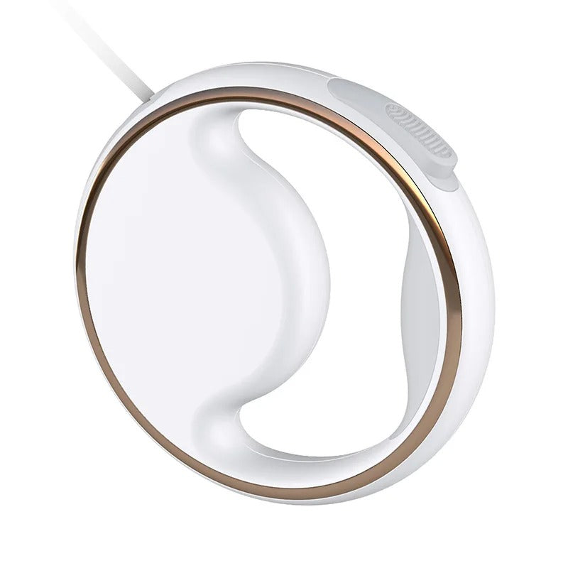 Luvikno | Automatisk hundefor | LumoLeash | Med LED lys & ergonomisk grep | Trekkbart mekanisme | For små & mellomstore hunder