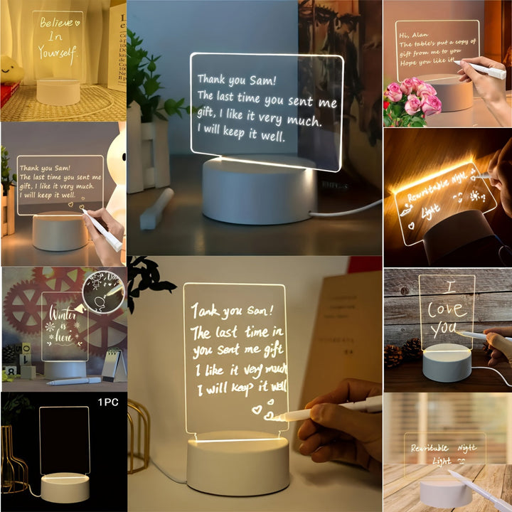 LumiBoard – Stilig LED-bordlampe med pennholder Luvikno