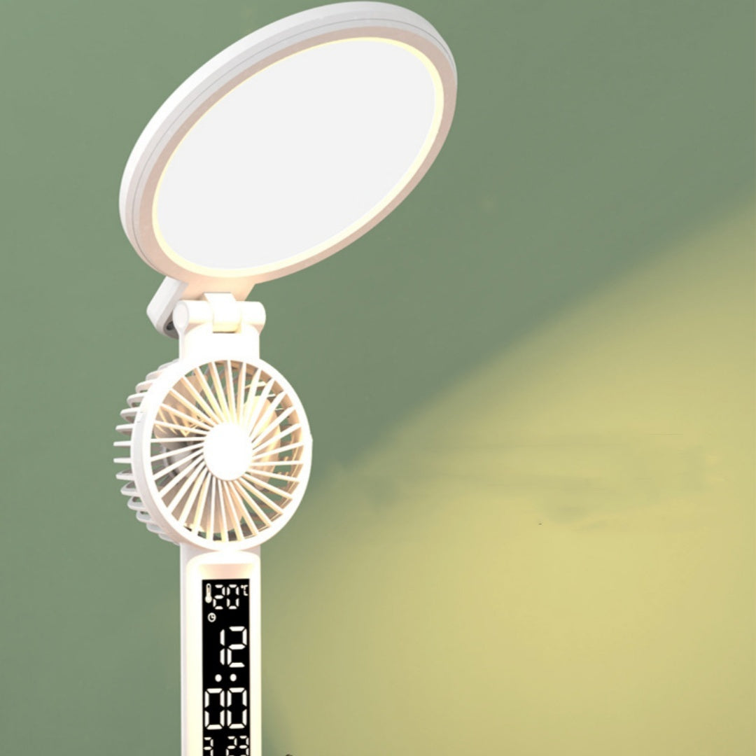 LED klok bordlampe med USB. | Luvikno