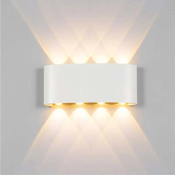 Luvikno | Vegglampe Moderne Hvit LED Vanntett Lampe