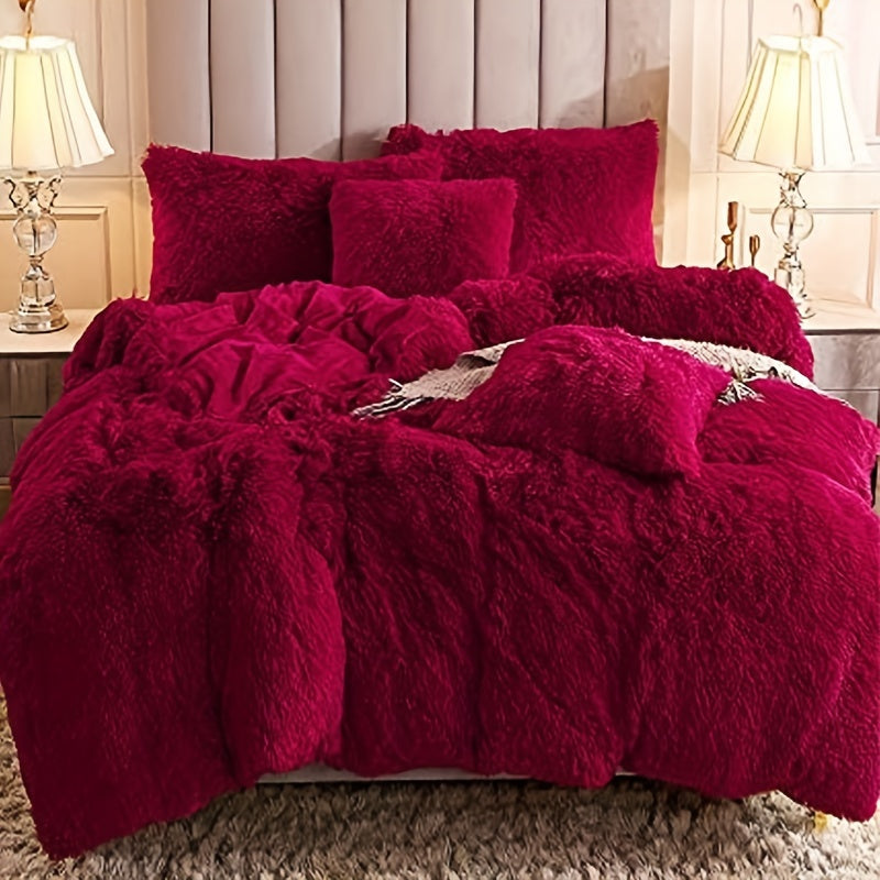 Luvikno | Ultra Soft Plush Duvet Cover Set with Zipper - Luksus & Komfort