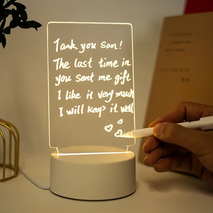 LumiBoard – Stilig LED-bordlampe med pennholder Luvikno