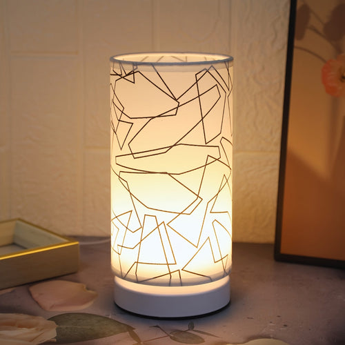 ModernLicht – Opplyst USB Bordlampe i Sylinder Luvikno