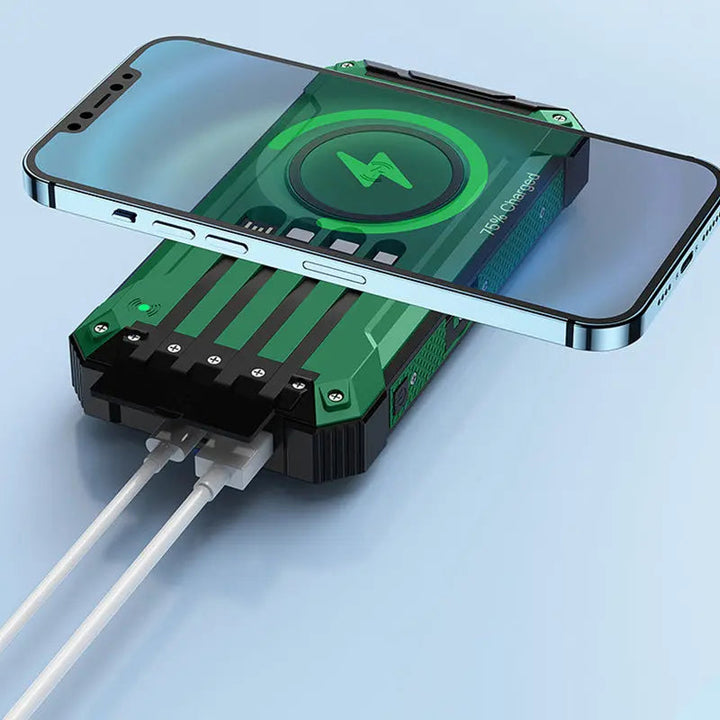 RadiantCharge — Aldri mer et tomt batteri, alltid full kraft for ditt eventyr! | Luvikno