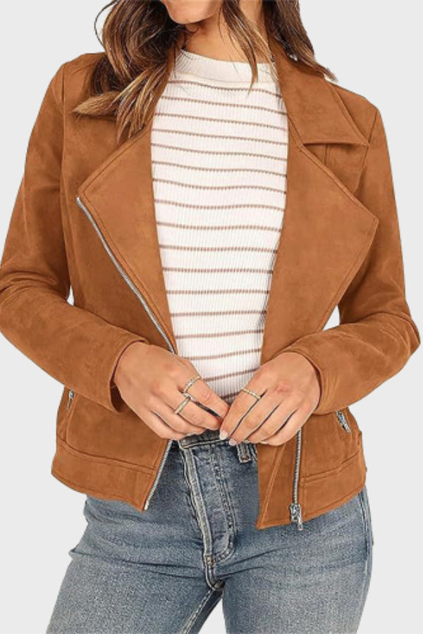 Luvik | Nukka Cropped Bikerjakke