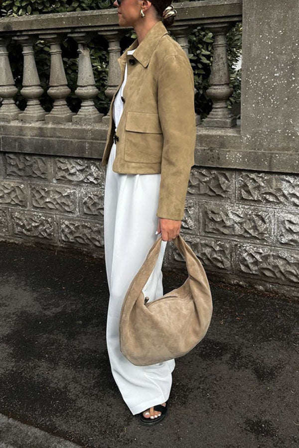 Luvik | Nubuck-muoti takki