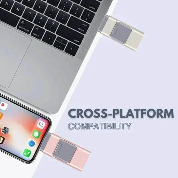 Luvikno | 4 i 1 Høy-kvalitets USB-flashminne