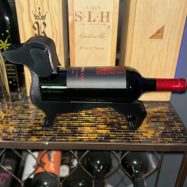 Luvikno | Dachshund Flaskeholder