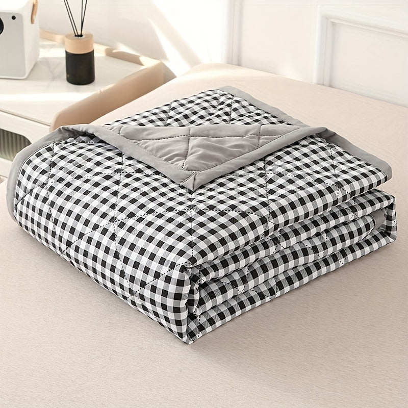 Elegant Preppy Rutete Sommerteppe for Kule Netter | Luvikno