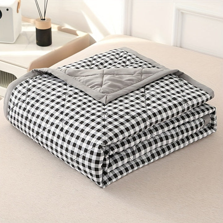 Elegant Preppy Rutete Sommerteppe for Kule Netter | Luvikno