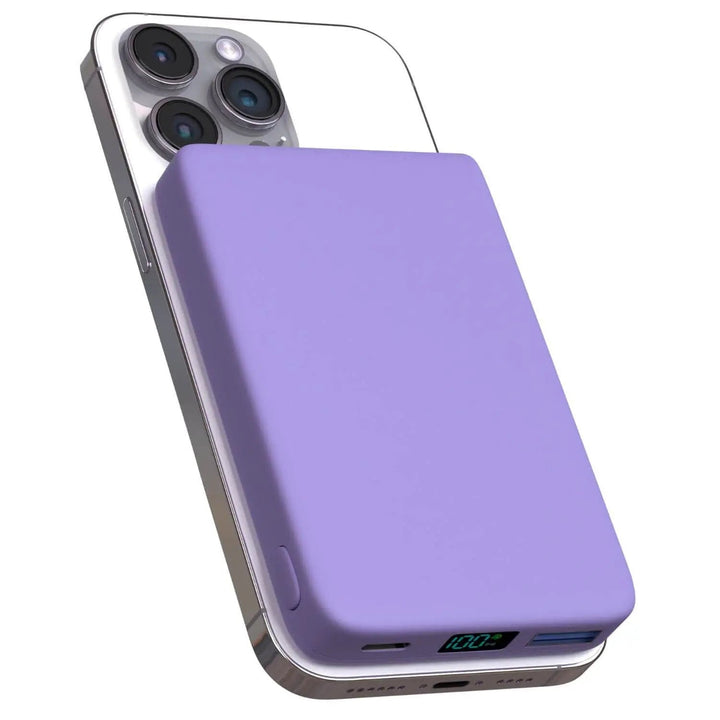 PowerCore 10K – Trådløs MagSafe Powerbank 10 000 mAh Luvikno