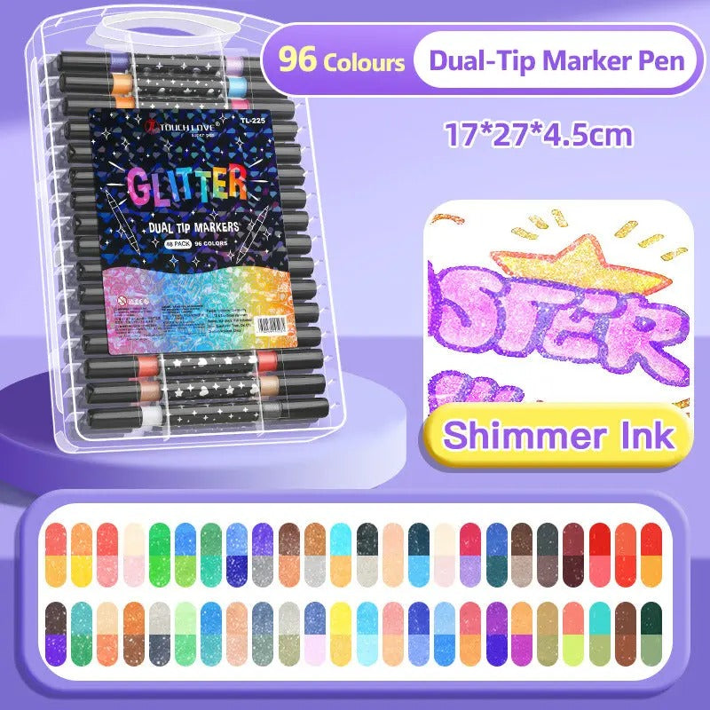 LumiSketch – La dine kunst skinne med en vakker metallisk glans Luvikno
