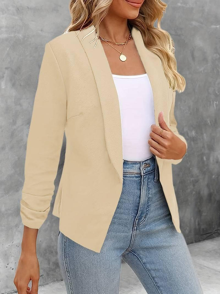Luvik | Stilig Blazer med Åpen Front