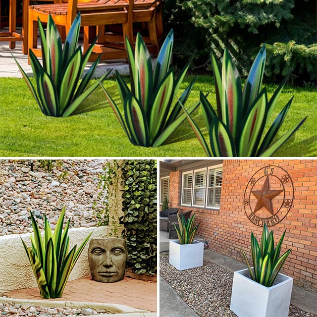 Anti-Rust Metall Tequila Agave Plante | Luvikno