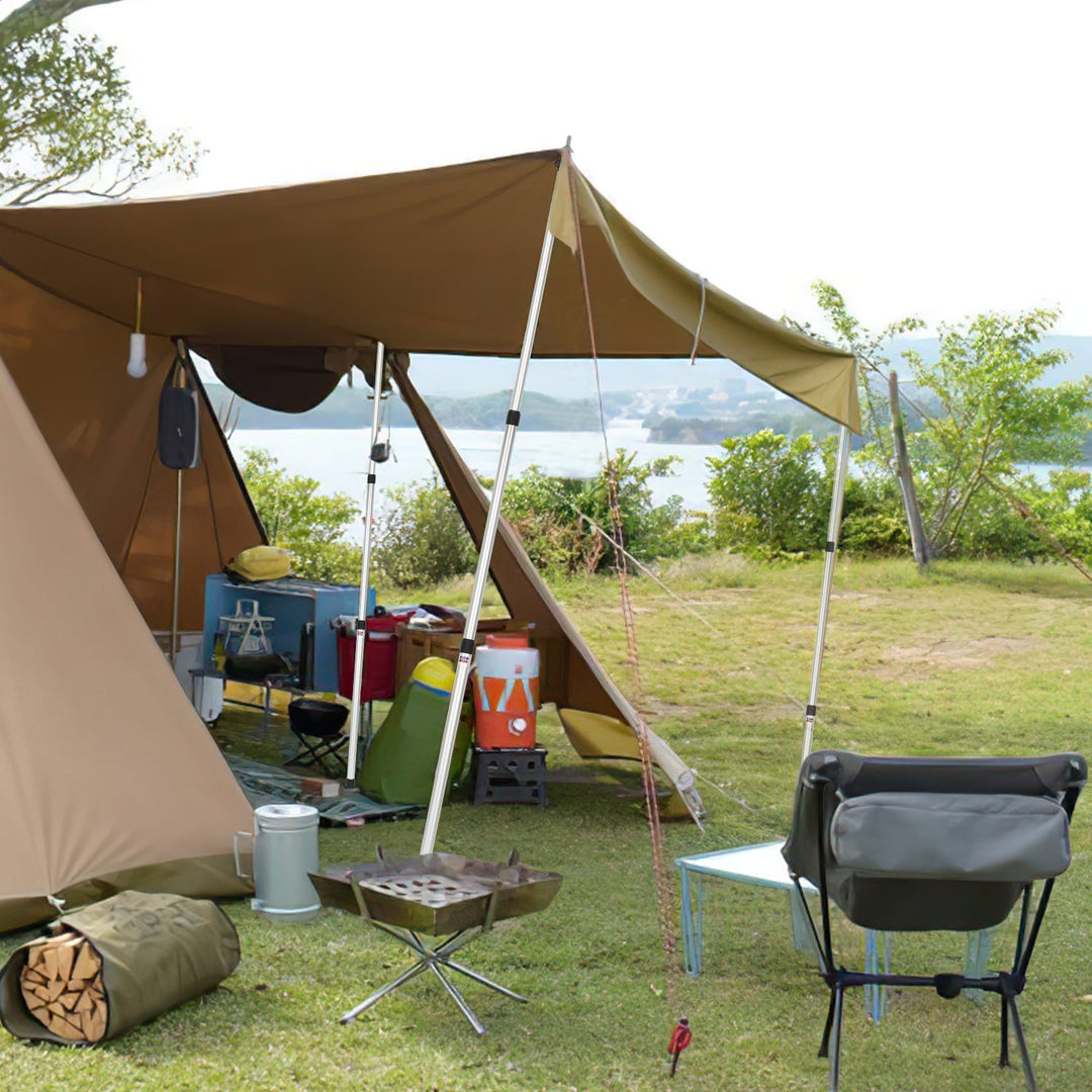 Telescopisk stang for telt Justerbar Aluminium | Luvikno
