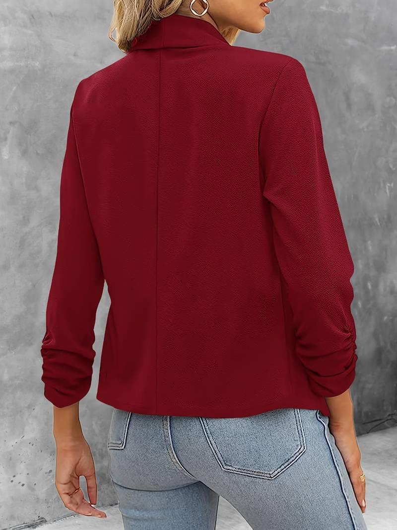 Luvik | Stilig Blazer med Åpen Front