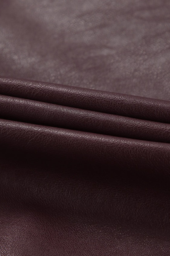 Luvik | Punainen PU-nahkatakki