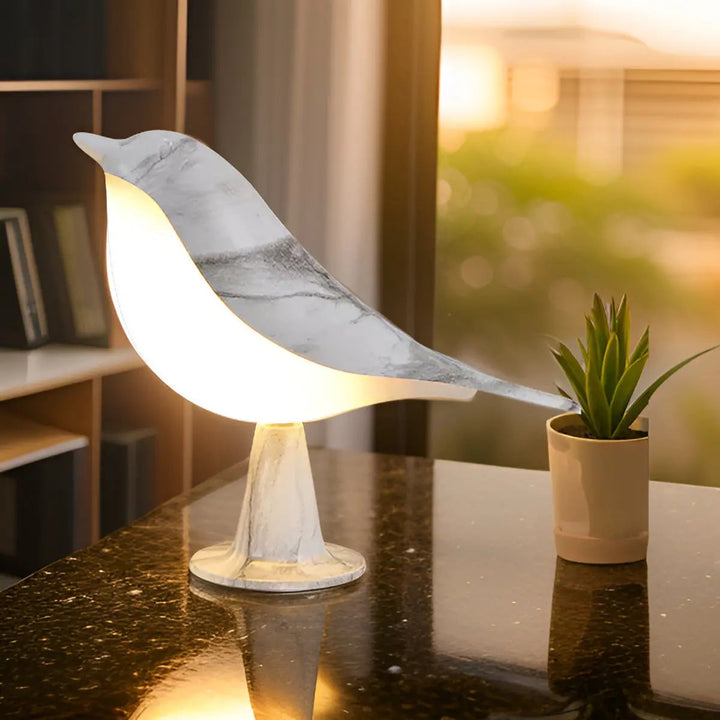 Luvikno | Bird Light - Lumina: Atmosfærisk aromaterapilampe for hjemmet