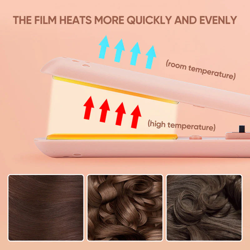 Luvikno | GlowCurl Pro — Perfekte krøller og glans som får stilen din til å skinne hver dag!