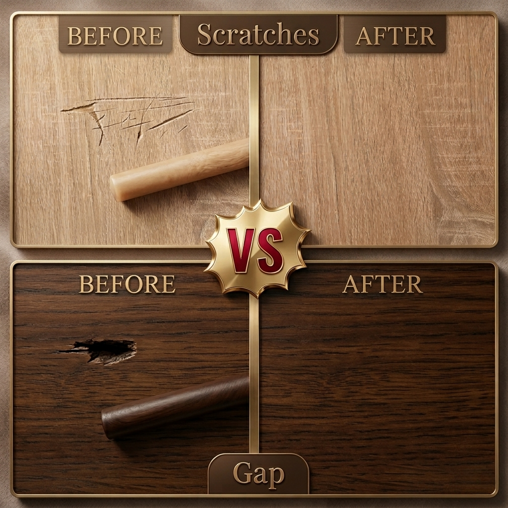 TimberTint™ Tre Reparasjonsmarker Sett | Luvikno