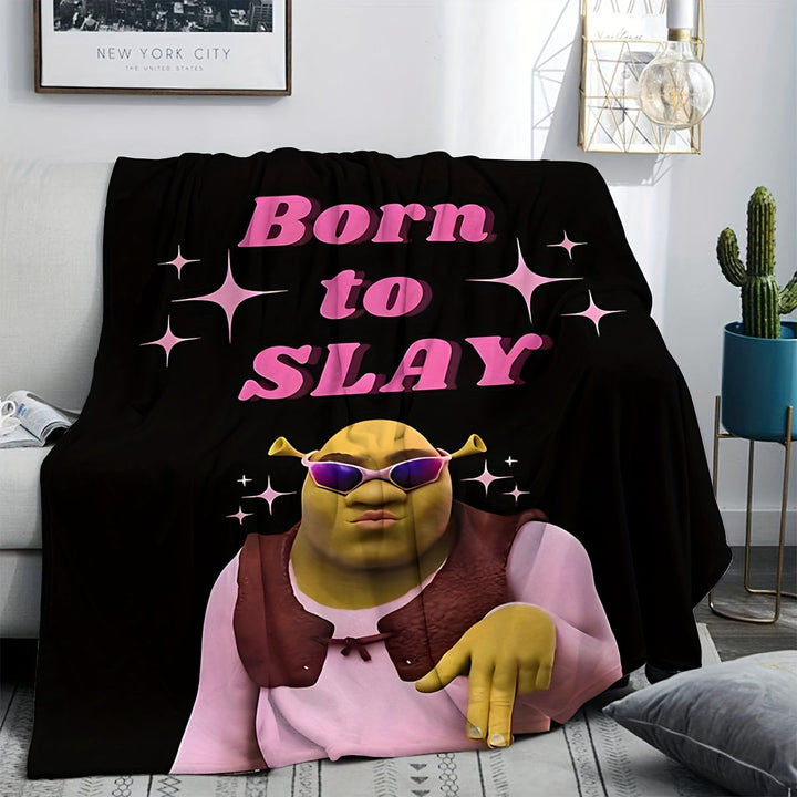 Born to Slay – Anime Flanellteppe for Fans Luvikno
