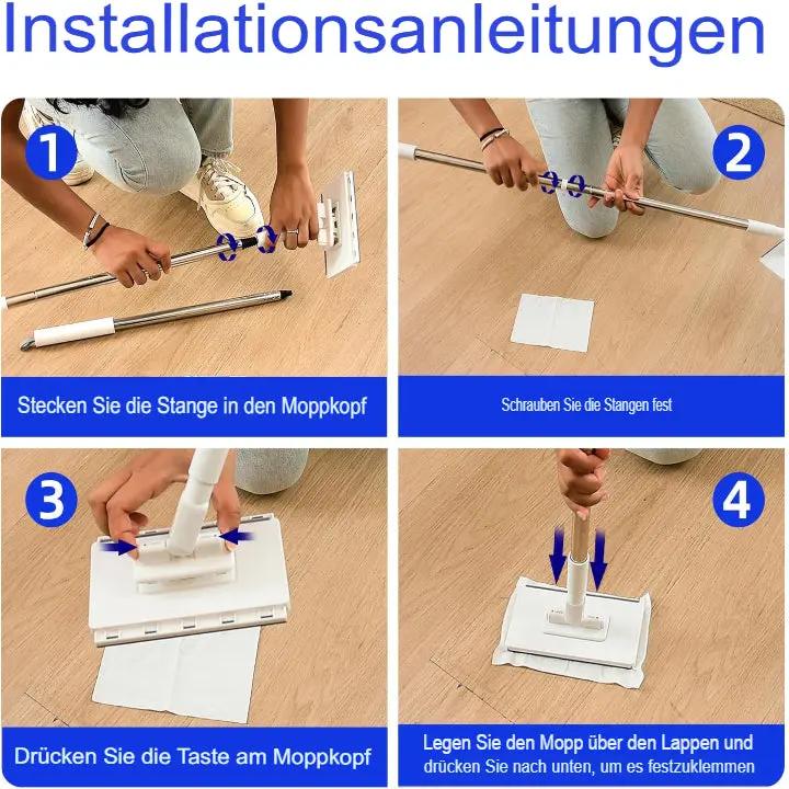 GlideMaster — Uanstrengt flekkerfrie gulv som du vil elske | Luvikno