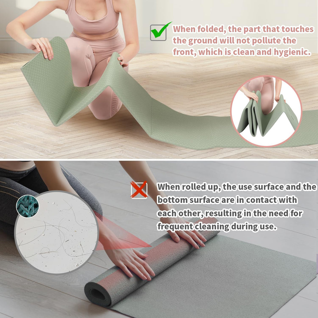 Luvikno | Tykk sammenleggbar yogamatte - FlexiMat