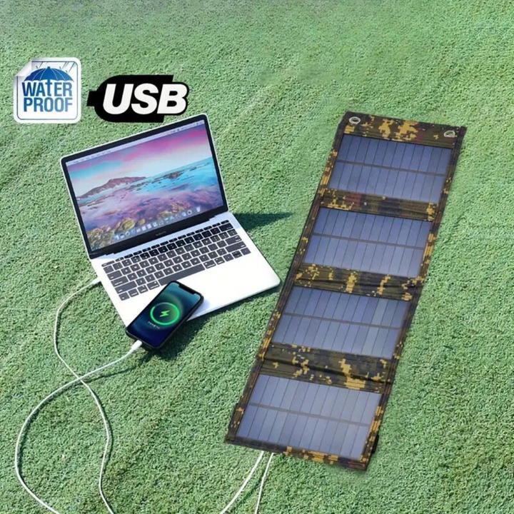 Luvikno | Sammenleggbar Solenergi Bank - SolarMate