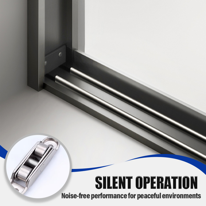 GlideFree – Opplev jevn og stille glidning for vinduene dine i PVC Luvikno
