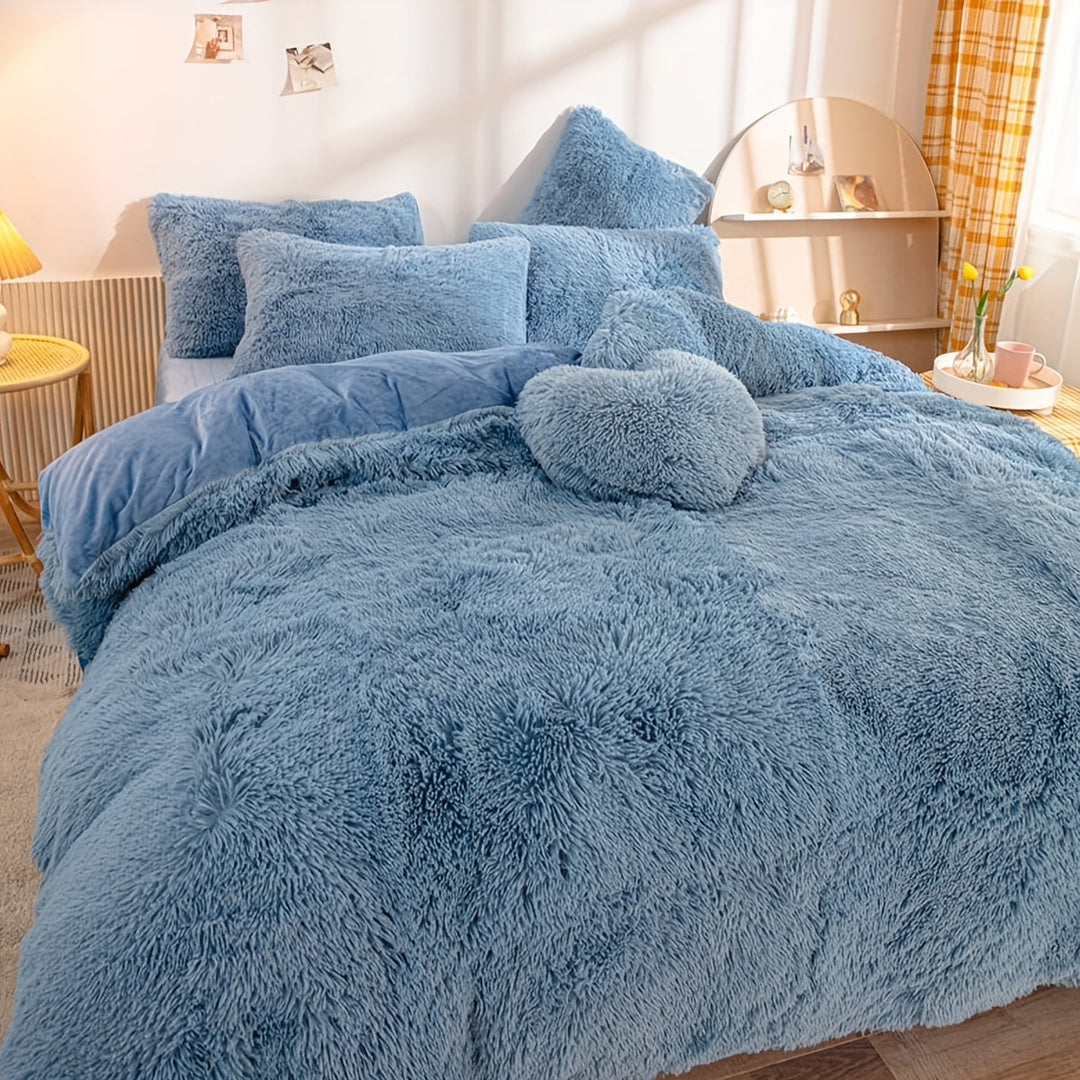 Luvikno | Luksuriøst Fløyels Duvet Dekkesett for Ultimat Komfort