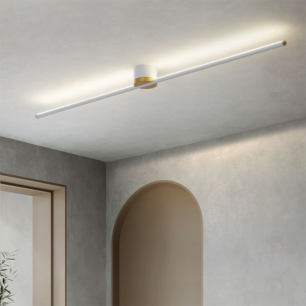 LED Taklampe Slim Moderne Linær Armatur Luvikno