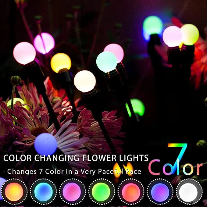 Solar Garden LED Firefly Plug-in Light | Luvikno