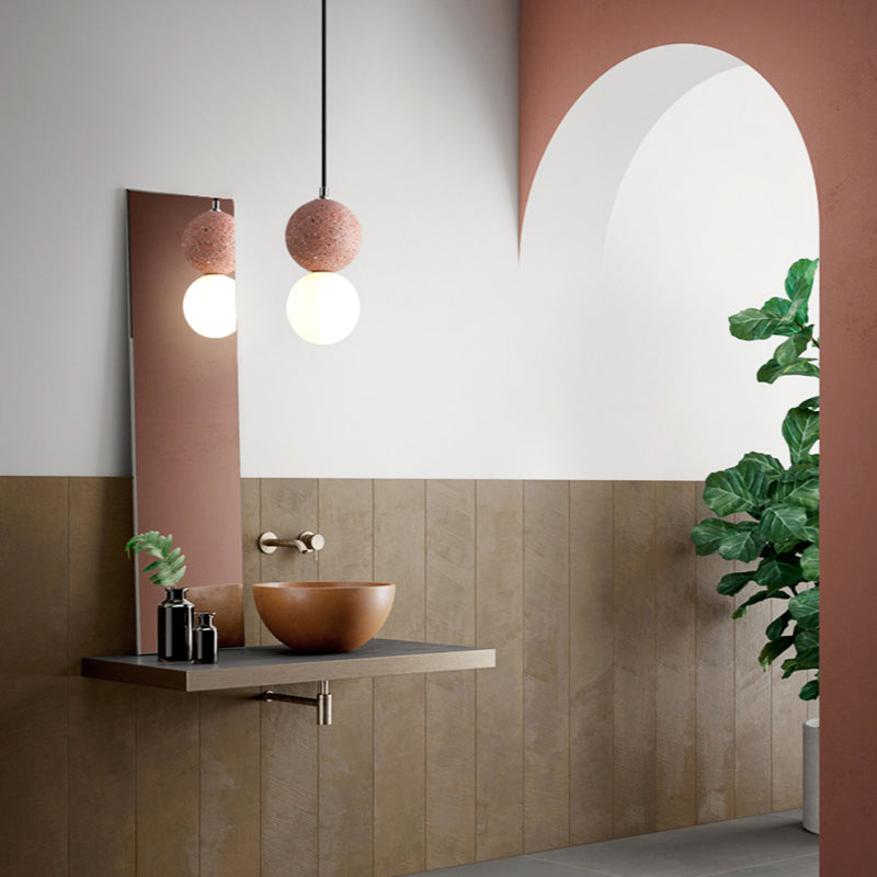 Luvikno | Aurora Glow - Luksus LED Pendellampe i Svart/Hvitt