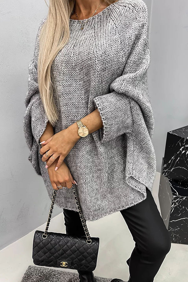 Luvik | Ra stripes poncho-top