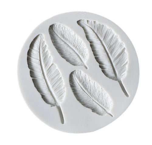 Feathers Fondant Mold | Luvikno