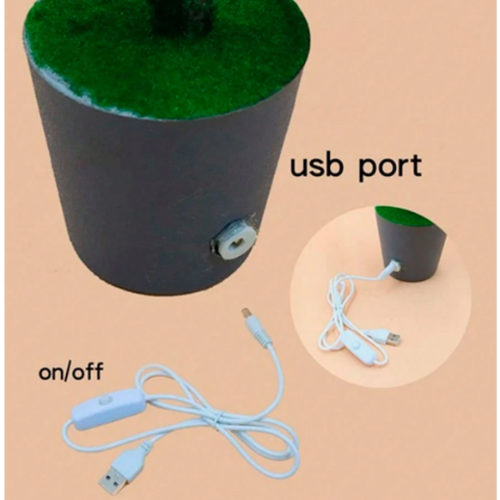 Julepynt LED Faux Leaf Lampe Luvikno