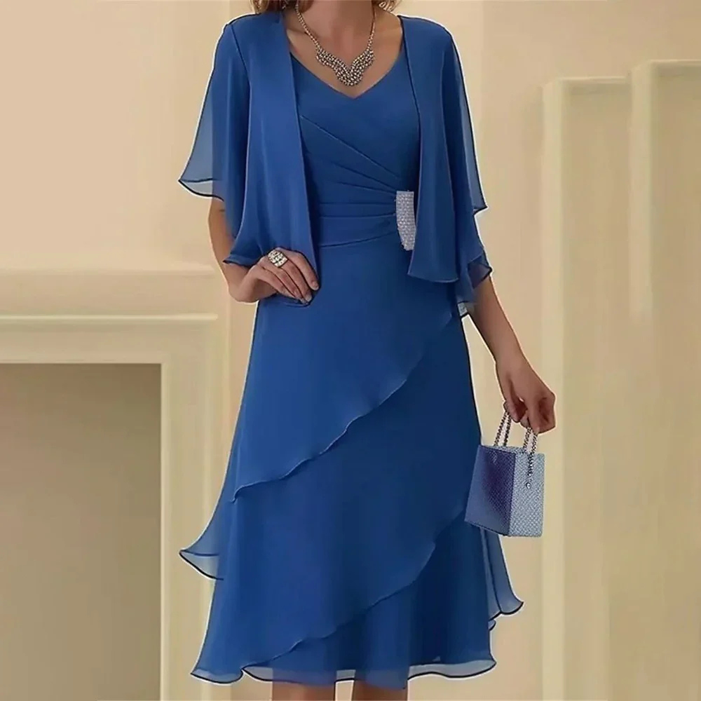 Luvik | Juhlapuku Chiffon Midi
