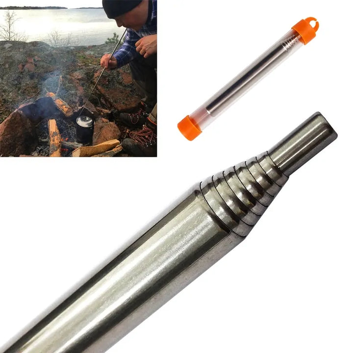 Luvikno | Survival Blåserør for Utendørs Matlaging – FireBoost