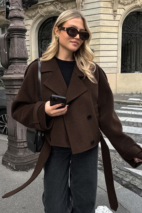 Luvik | Villa-sekoite kaksirivinen takki