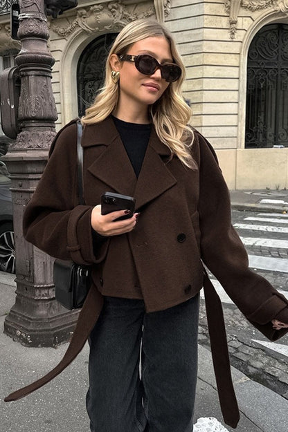 Luvik | Villa-sekoite kaksirivinen takki