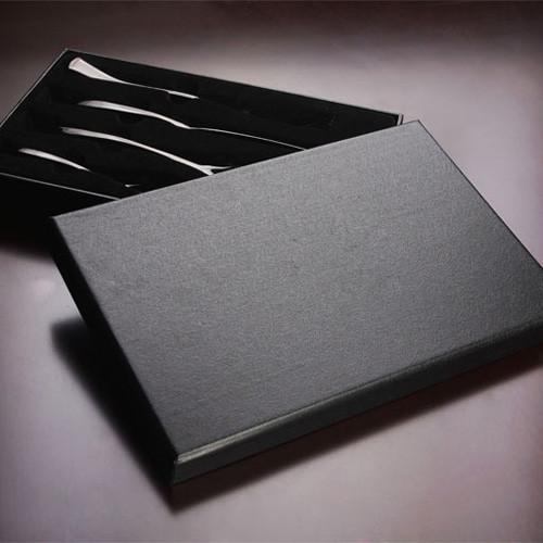Jet Black Bestikk - 4 Delt Sett | Luvikno