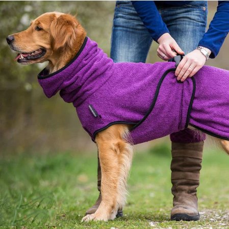 Fluffyheaven Liam Pet Badekåpe – Myk, Absorberende & Komfortabel Luvikno