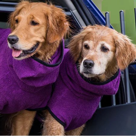 Fluffyheaven Liam Pet Badekåpe – Myk, Absorberende & Komfortabel Luvikno