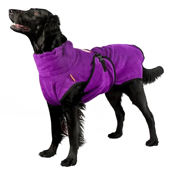 Fluffyheaven Liam Pet Badekåpe – Myk, Absorberende & Komfortabel Luvikno