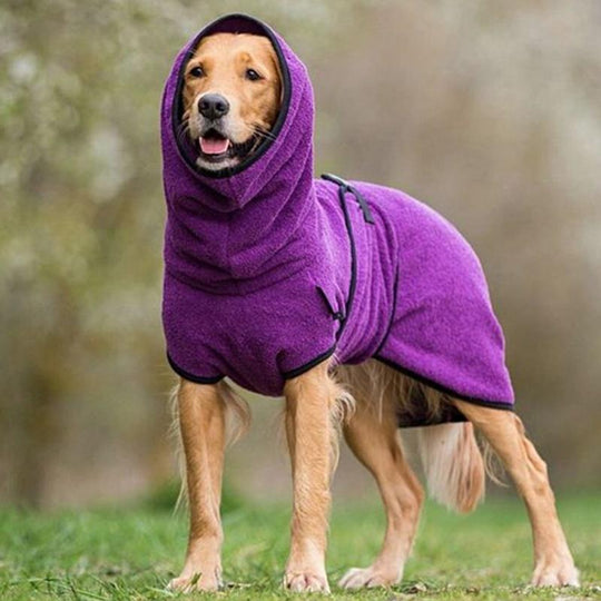 Fluffyheaven Liam Pet Badekåpe – Myk, Absorberende & Komfortabel Luvikno