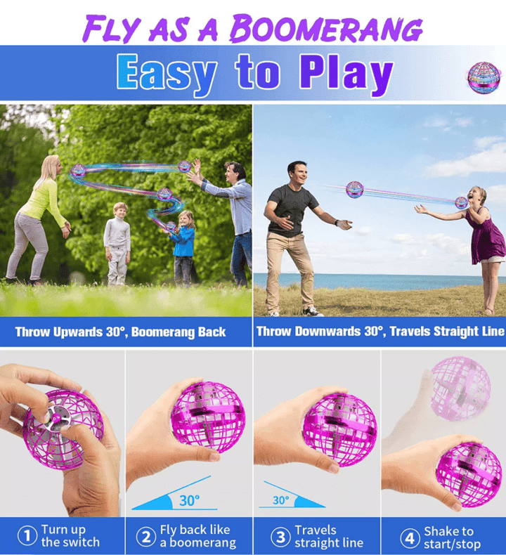 Flying Spinner - Gyro Pro Ball | Luvikno