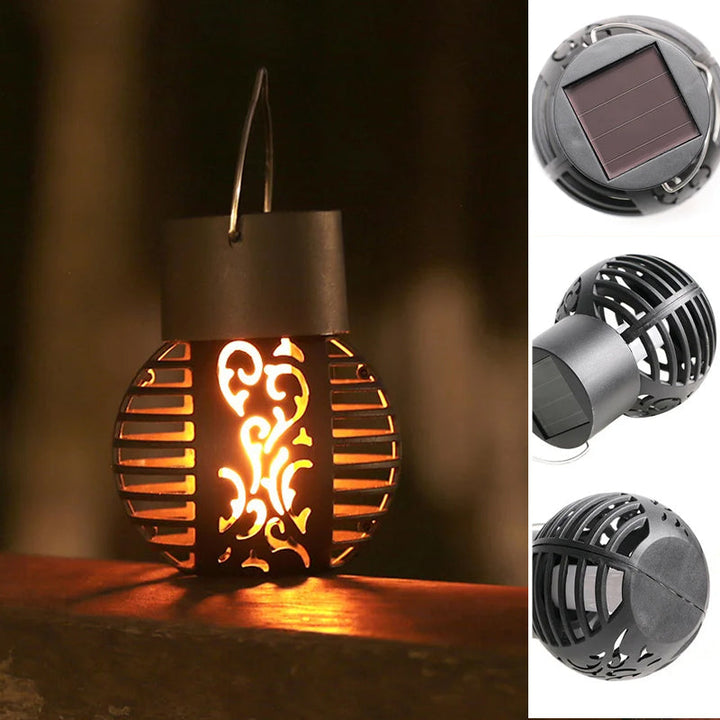 Solar Simulering Flamme Henge Lampe | Luvikno